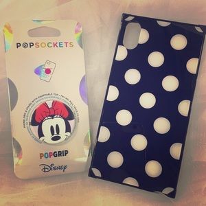 🛑inactive🛑XS Max case + Minnie Mouse Popsocket